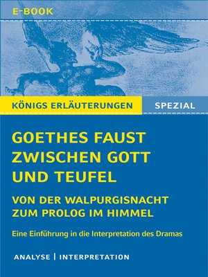 cover image of Goethes Faust zwischen Gott und Teufel